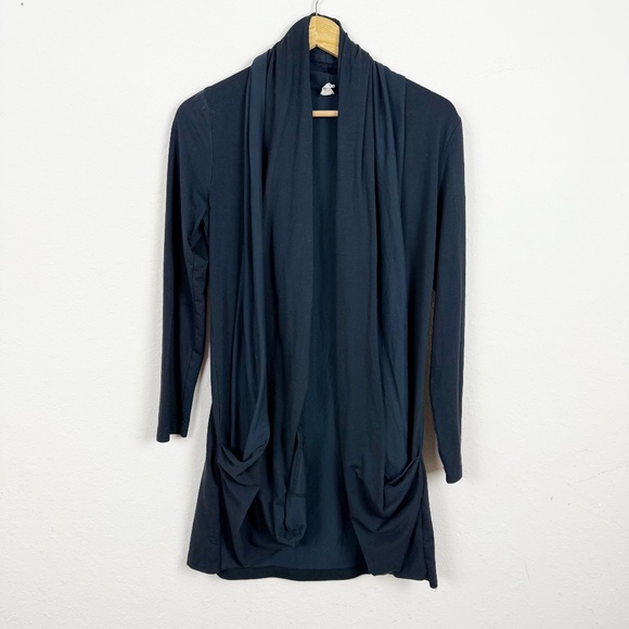 Scottevest Black Cardigan Size Small - Picture 1 of 6